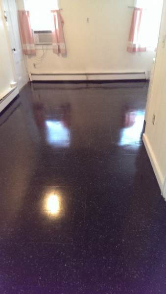 VCT tile strip and wax in Taunton, MA